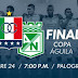 Once Caldas vs Atlético Nacional EN VIVO ONLINE Por la ida de la gran final de la Copa Colombia / HORA Y CANAL