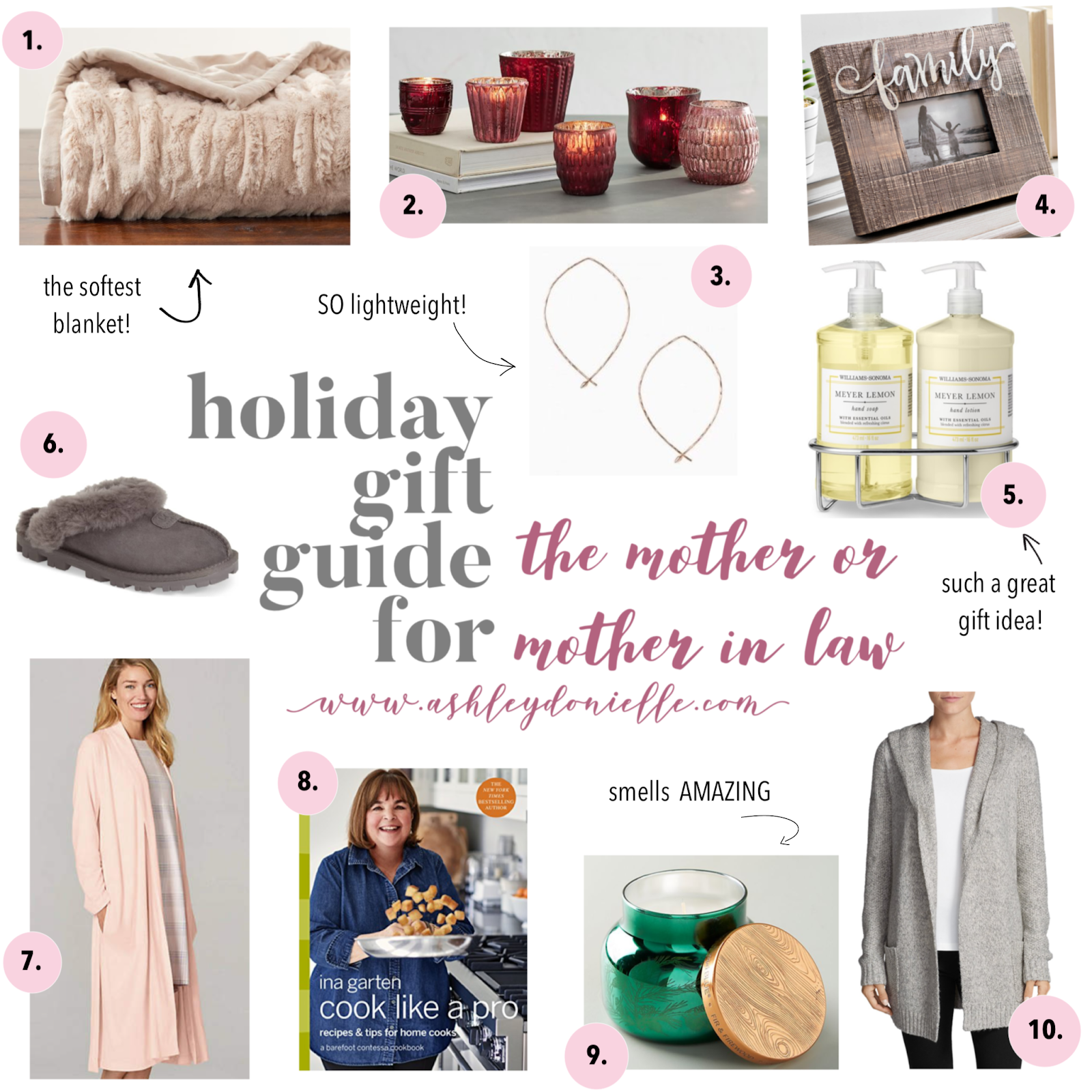 The Ultimate Gift Guide for MOM & MIL (Mother-in-law)  Mother in law gifts,  Mom gift guide, In law christmas gifts