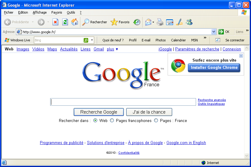 HCI Research & Tech. Reviewing the Google Chrome