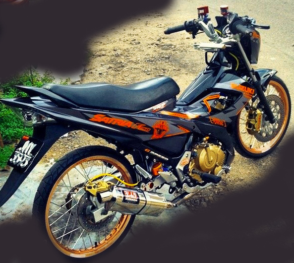 Modifikasi Satria FU Terbaru Modifikasi Motor Terbaru