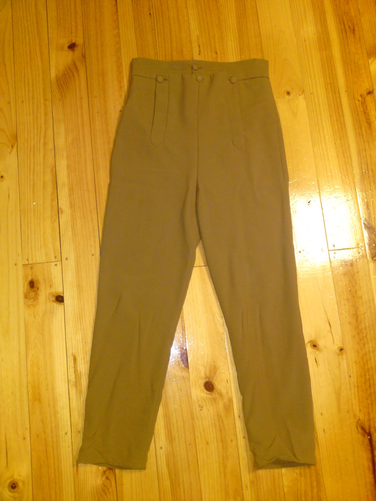 Stepping Into History: Tan Fall Front Trousers Completed