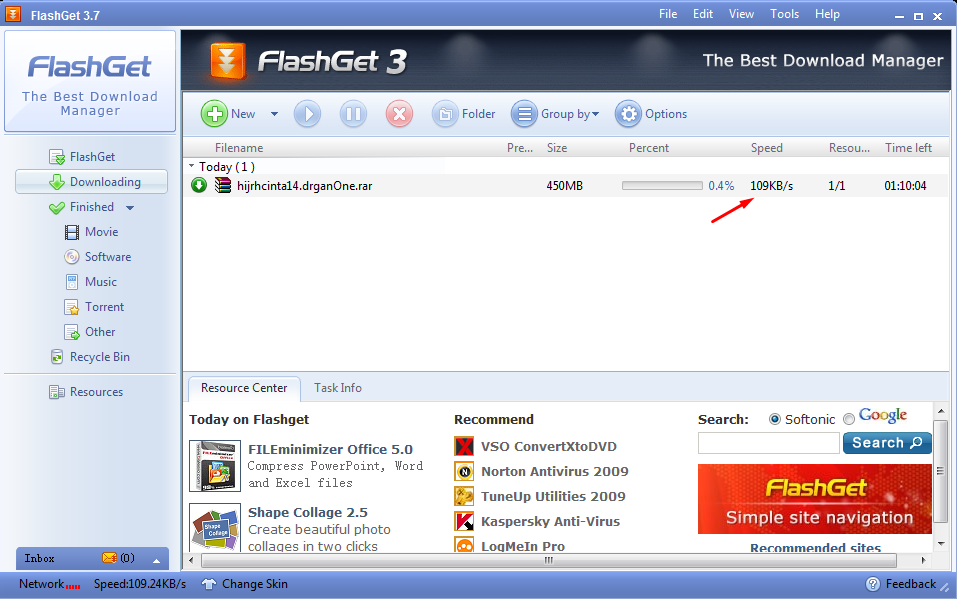 Mempercepat Downlad FlashGet 10x Lipat Mempercepat Downlad FlashGet 10x Lipat