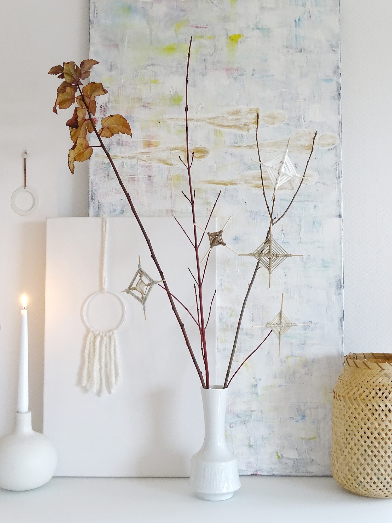 DIY-Ornamente zum Aufhängen aus Holzspießen und Wolle - Fotoaktion #12von12 und 1 Tag in 12 Bildern - https://mammilade.blogspot.de DIY-Ornamente zum Aufhängen aus Holzspießen und Wolle - Fotoaktion #12von12 und 1 Tag in 12 Bildern - https://mammilade.blogspot.de