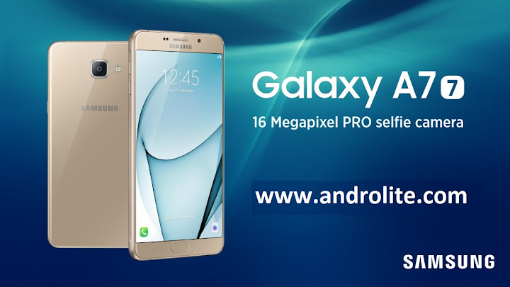Samsung Galaxy A7 2017 Samsung Galaxy A7 (7)