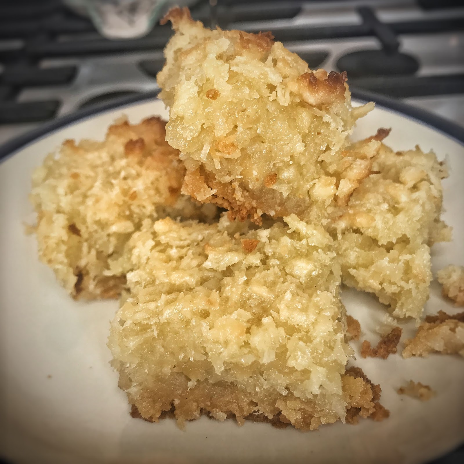 Low Carb Coconut Macadamia Nut Bars