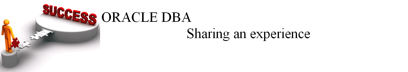 Oracle DBA - sharing an experience