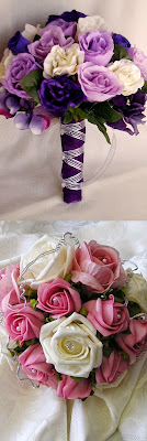 Wedding flowers silk