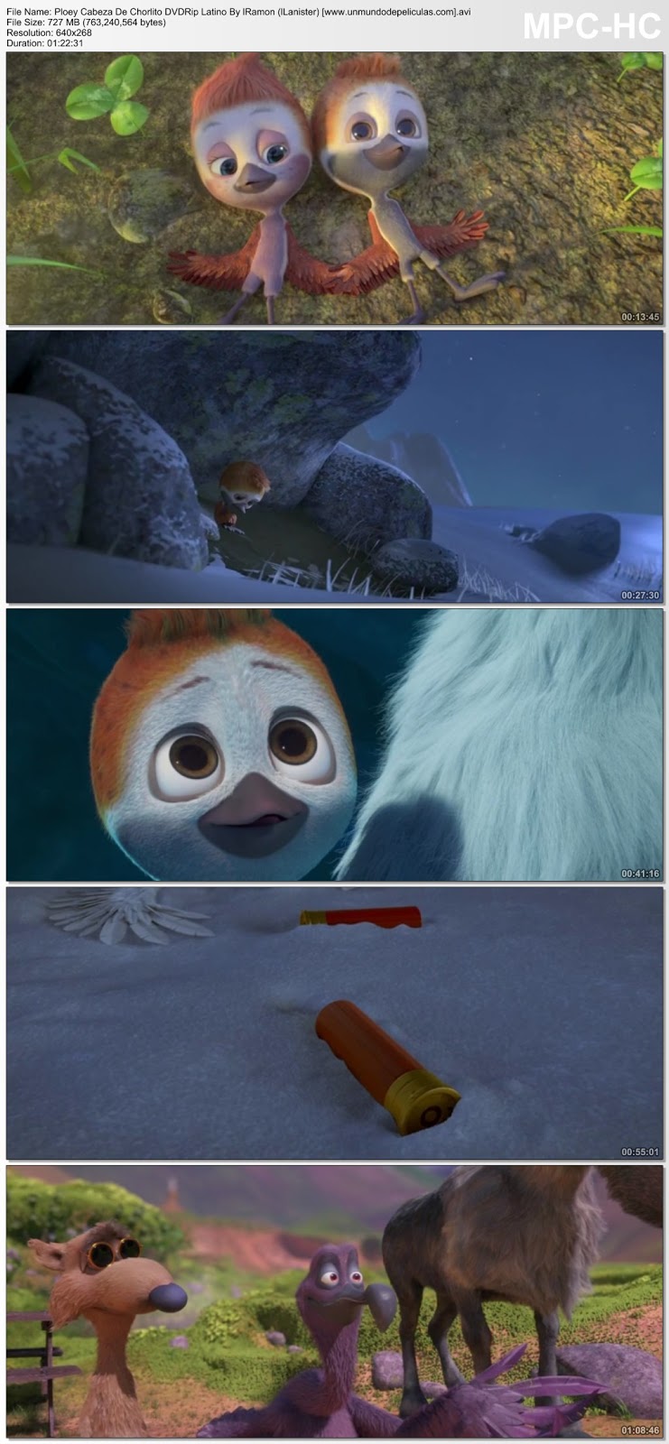Capturas de la película.