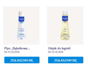 Przetestuj kosmetyki Mustela (płyn lub olejek) Konkurs
