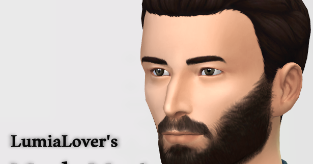 My Sims 4 Blog Lumialover Sims Facial Hair Recolors
