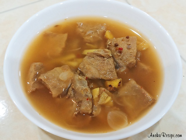Resepi Singgang Daging Kelantan