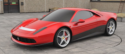 Ferrari SP12 EC Project perfil dianteiro