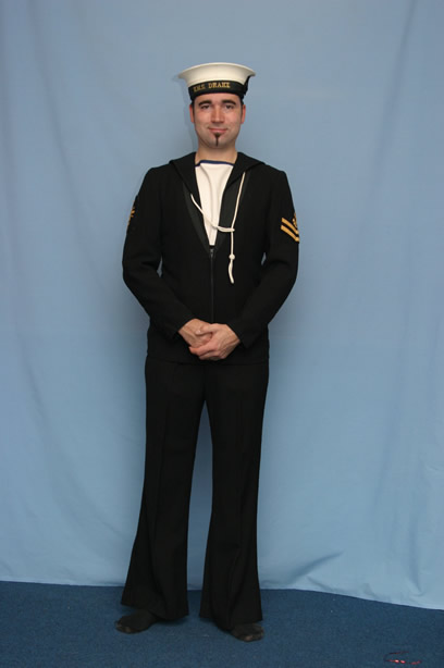 even brit sailors uniforms are sold but obviously a model