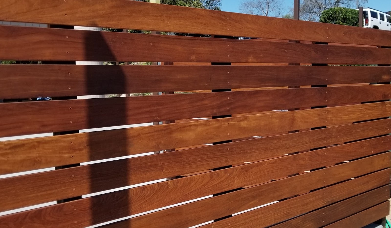 The 2 Minute Gardener Photo Ipe Wood Fence