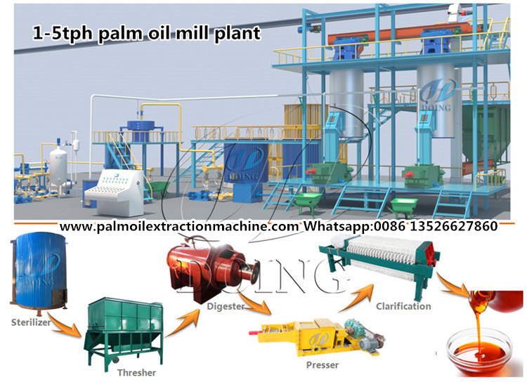 Palm oil extraction machine