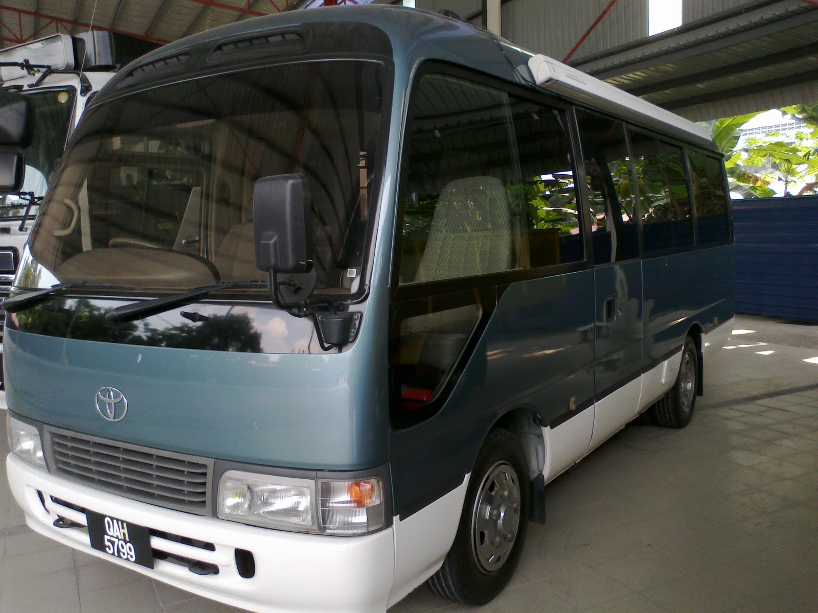 a malaysian campervan journey Toyota Coaster Bus Camper