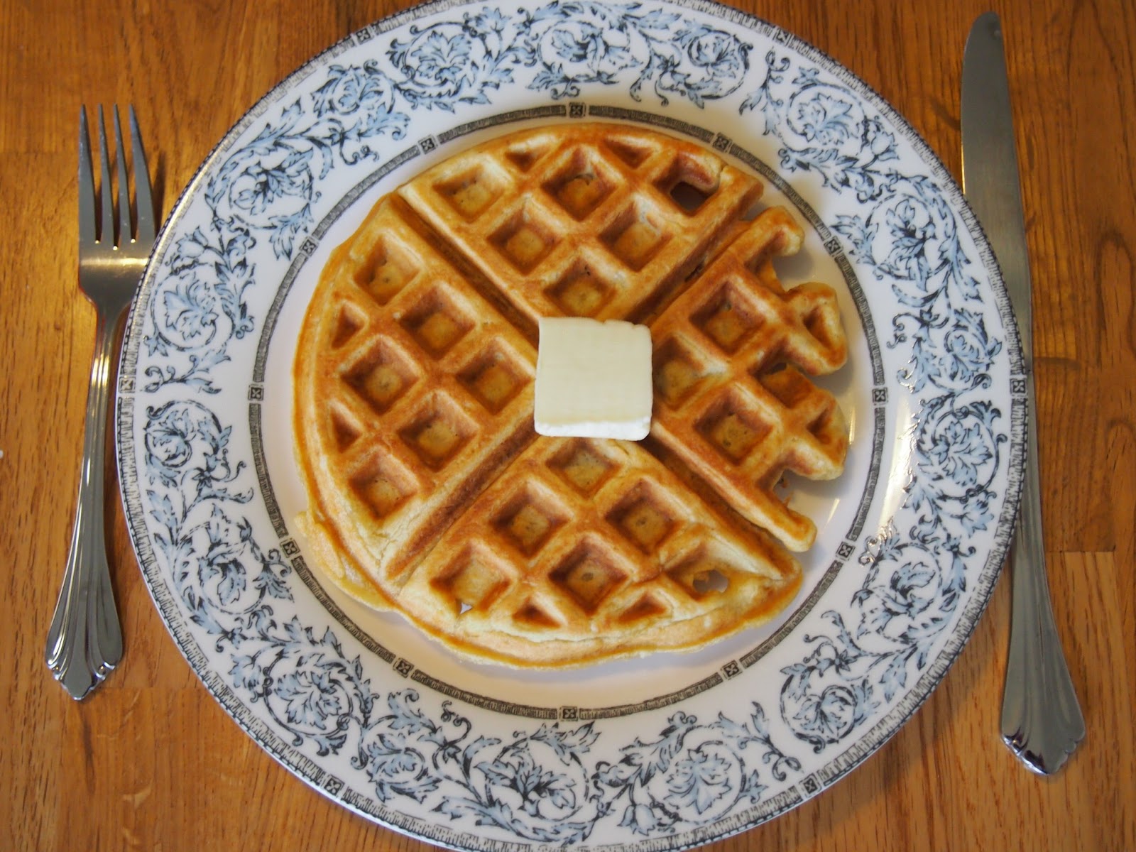 Anxiety and Coffee Buttermilk Waffles