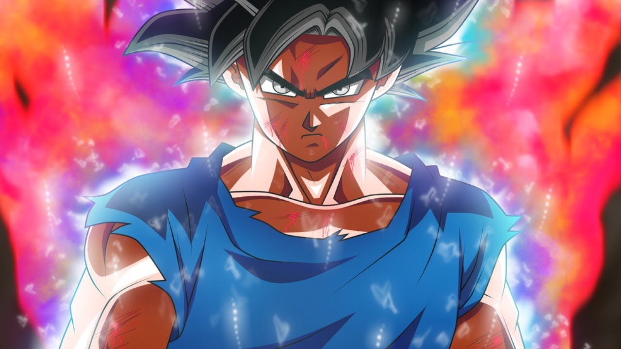 Goku's Ultimate Form: Blue Kaioken with White Hair - wide 9