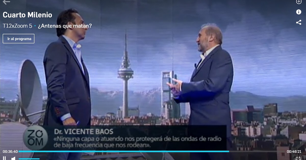 El Supositorio: La electrosensibilidad en Cuarto Milenio. El Supositorio: La electrosensibilidad en Cuarto Milenio.