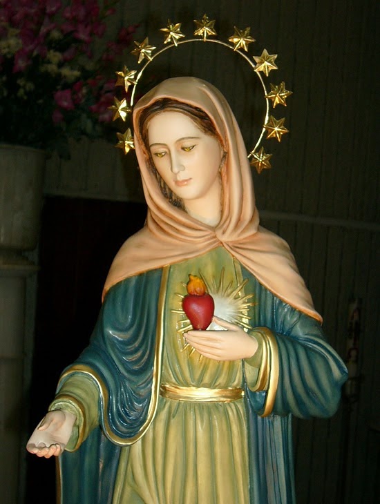 Virgen  de la Llama de Amor del Inmaculado Corazón de María