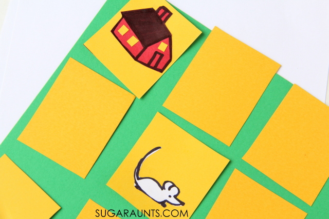 Memory game inspired by the book, Goodnight Moon