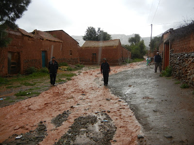 Regenzeit in Esmoraca