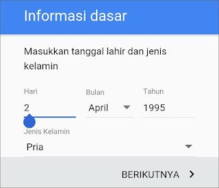 Cara Membuat Email Gmail di Android 8