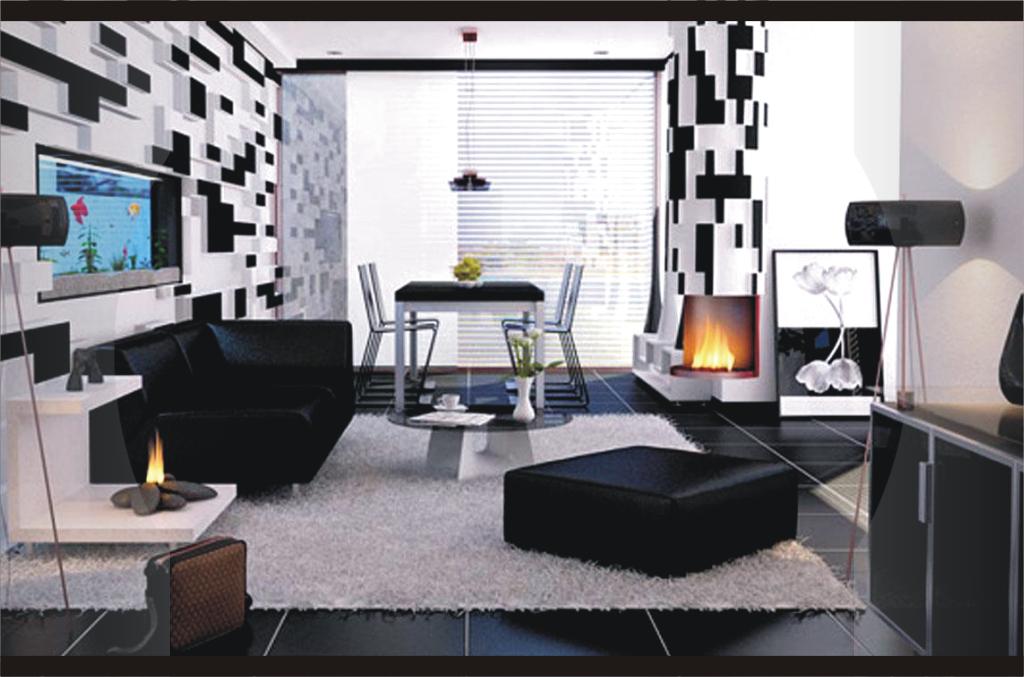 3 Contoh Interior Rumah Minimalis Warna Hitam Putih Yang Indah | rumah ...