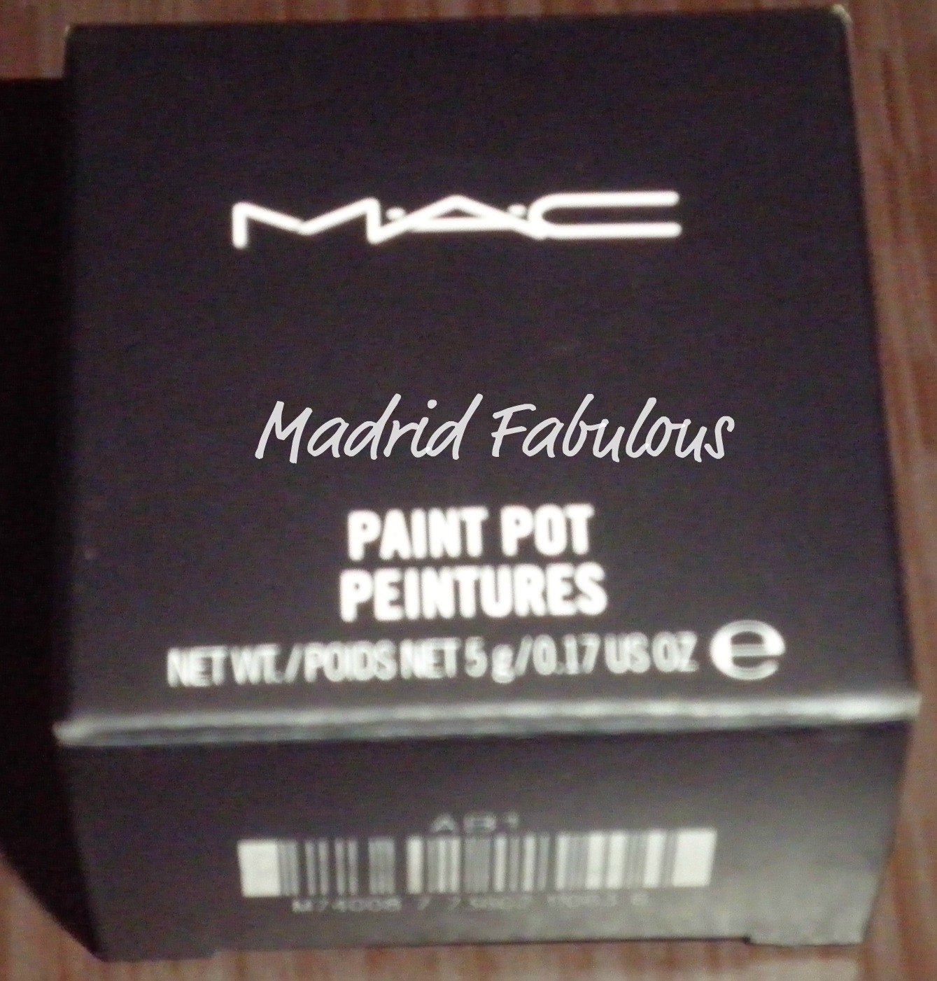 MadridFabulous MAC Constructivist Paint Pot
