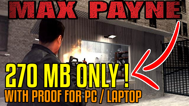 Max Payne 1 Free Download Game Setup Only 270 MB