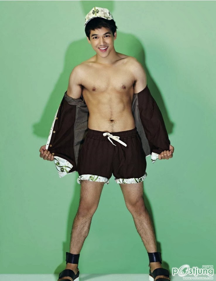 Man Central Nicky Nachat Jantapan Shirtless