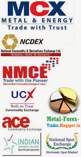 MCX, NCDEX, NMCE, UCEX, ACE and ICEX. NSEL