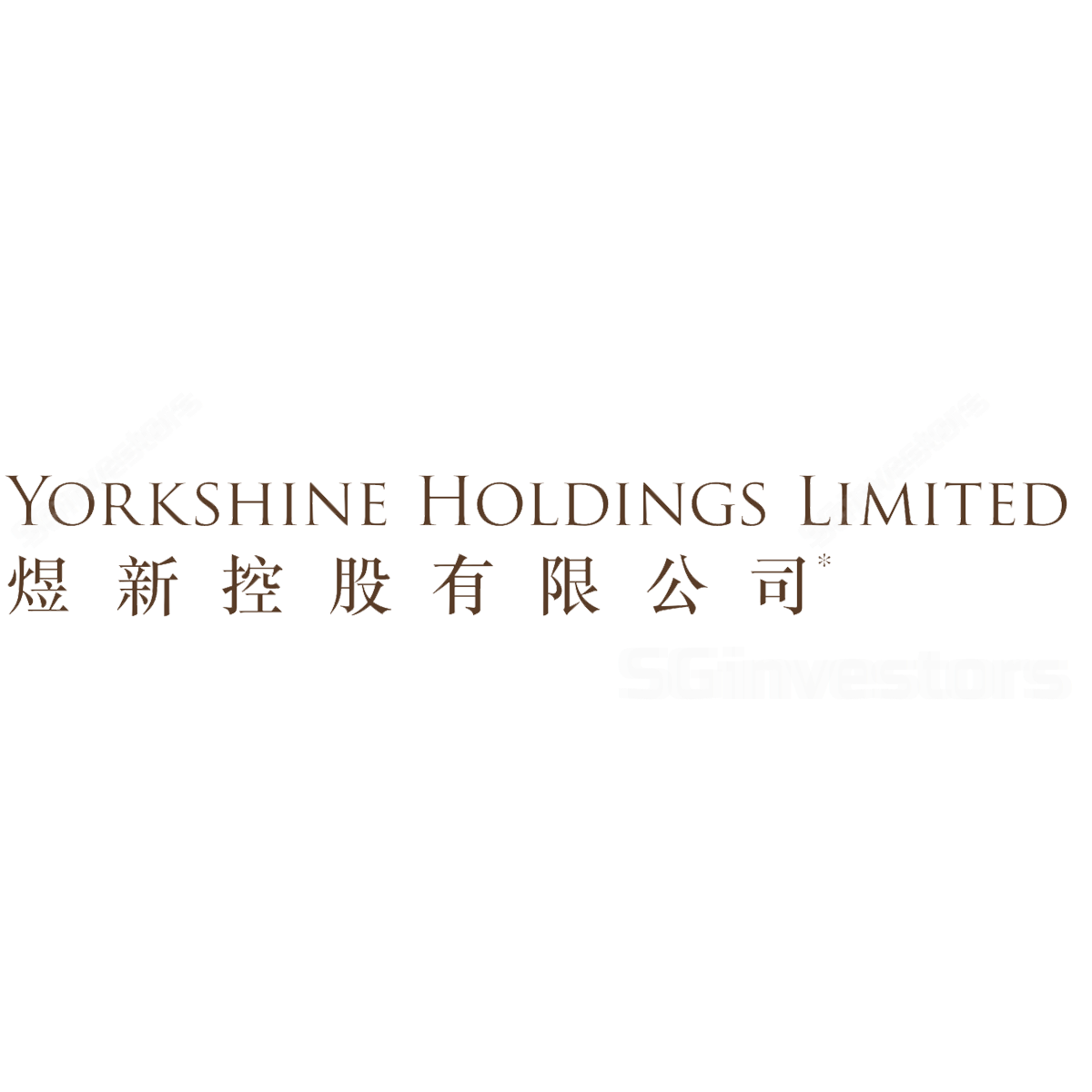 YORKSHINE HOLDINGS LIMITED (SGX:MR8) @ SGinvestors.io