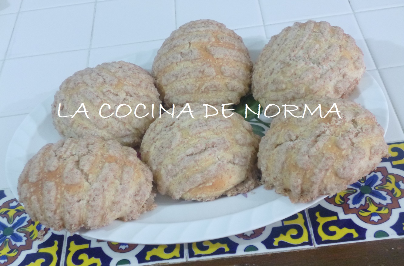 CONCHAS SEMI INTEGRALES (PANADERÍA TRADICIONAL MEXICANA) - La Cocina de  Norma