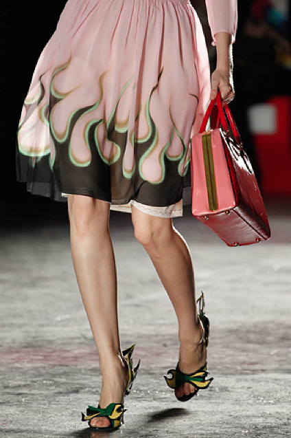 If It's Hip, It's Here (Archives): Prada Revvs Up Their