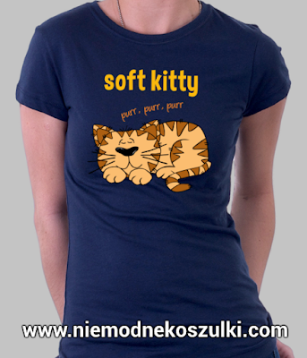 koszulka Soft Kitty teoria wielkiego podrywu