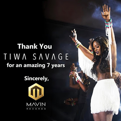 Tiwa Savage leaves Mavin records for Universal music