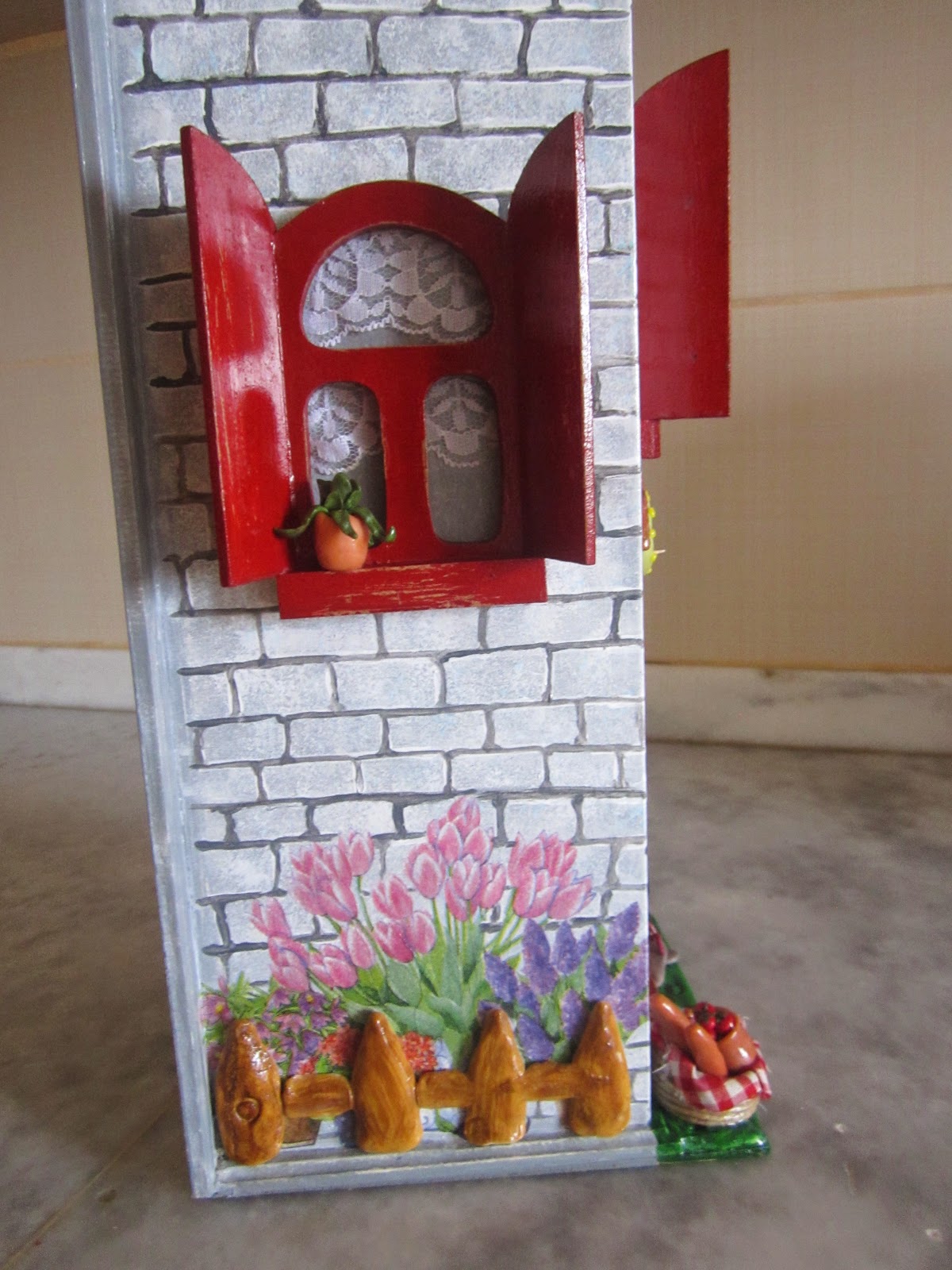 zülüşün işleri ahşap boyama ev poşetlik.