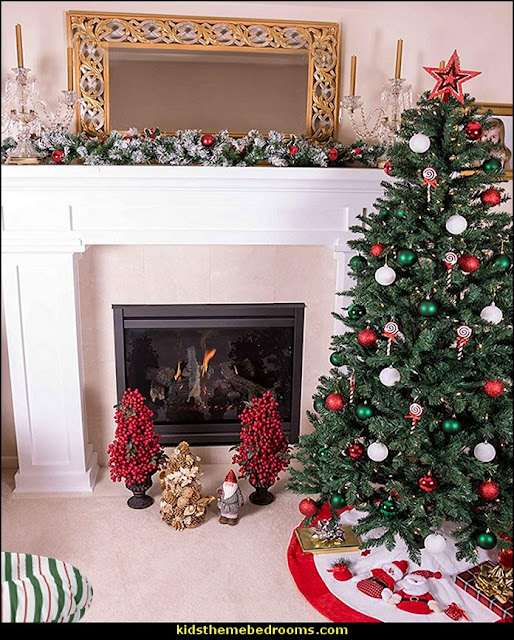 candyland christmas decorating red and green christmas candy Christmas theme decorating - candy themed christmas decorations - christmas candyland decorations - candy ornaments - candy shaped holiday ornaments - candy themed Christmas decor - lollipop candy swirls Throw Pillows - candy stripe Chritmas decor candyland christmas decorating red and green christmas