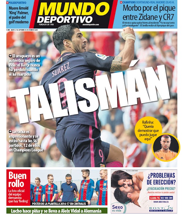 FC Barcelona, Mundo Deportivo: "Talismán"