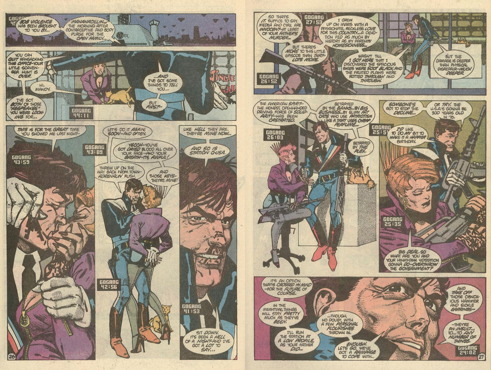 SPECIAL - AMERICAN FLAGG! NOVELETTE PART 3 | NEAR THE WINDOW