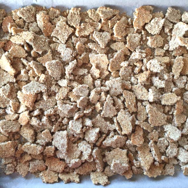 Milk and Cookies Fiber + Protein Homemade Cereal Flakes