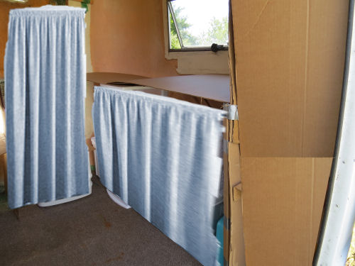 trailer interior mockup
