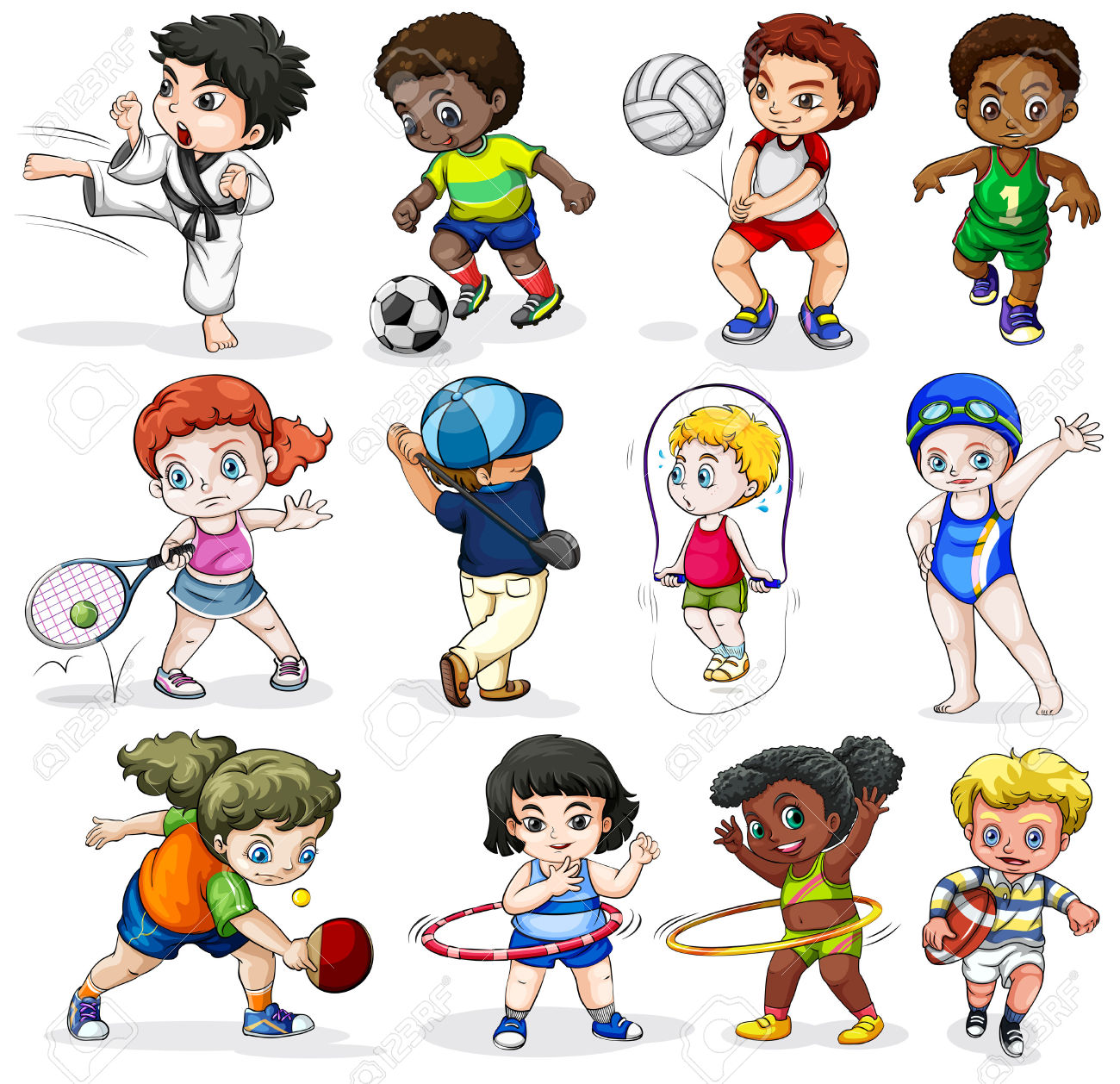 free sports vector clipart - photo #40