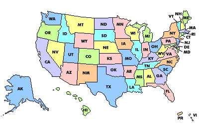 CHOOSE YOUR TENNIS CAMP BY STATE
