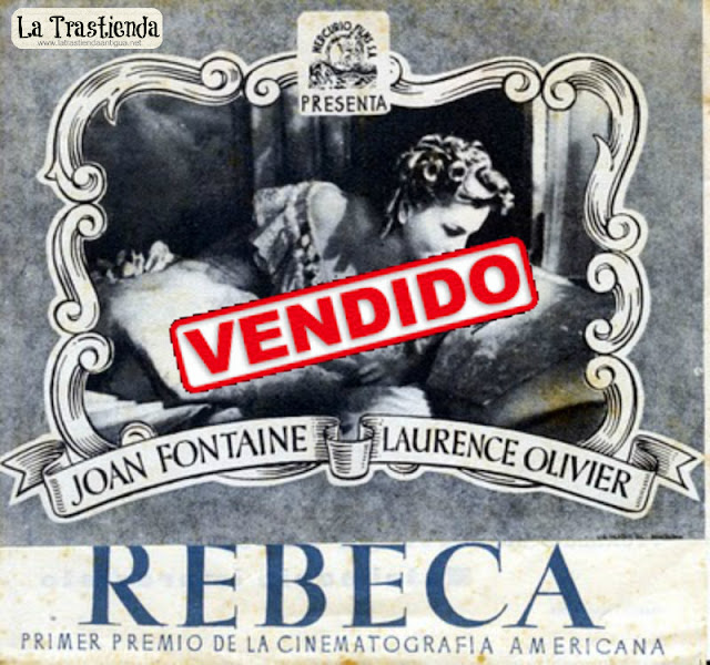 Programa de Cine - Rebeca - Joan Fontaine - Laurence Olivier