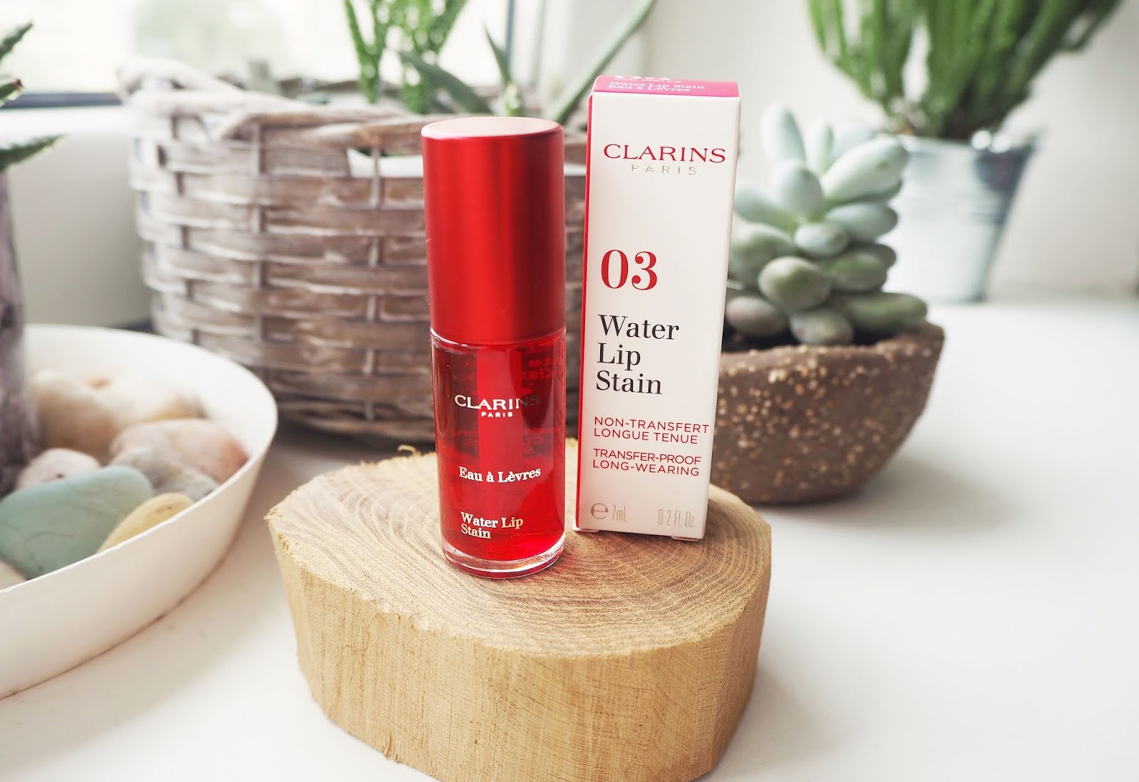 RECENZE CLARINS WATER LIP STAIN (03 RED WATER) EverythinKate