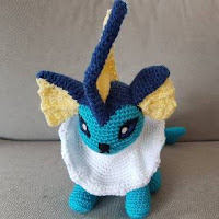 PATRON VAPOREON POKEMON AMIGURUMI 28349