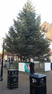 Christmas tree in Northampton by Marc Bazeley Christmas tree in Northampton by Marc Bazeley