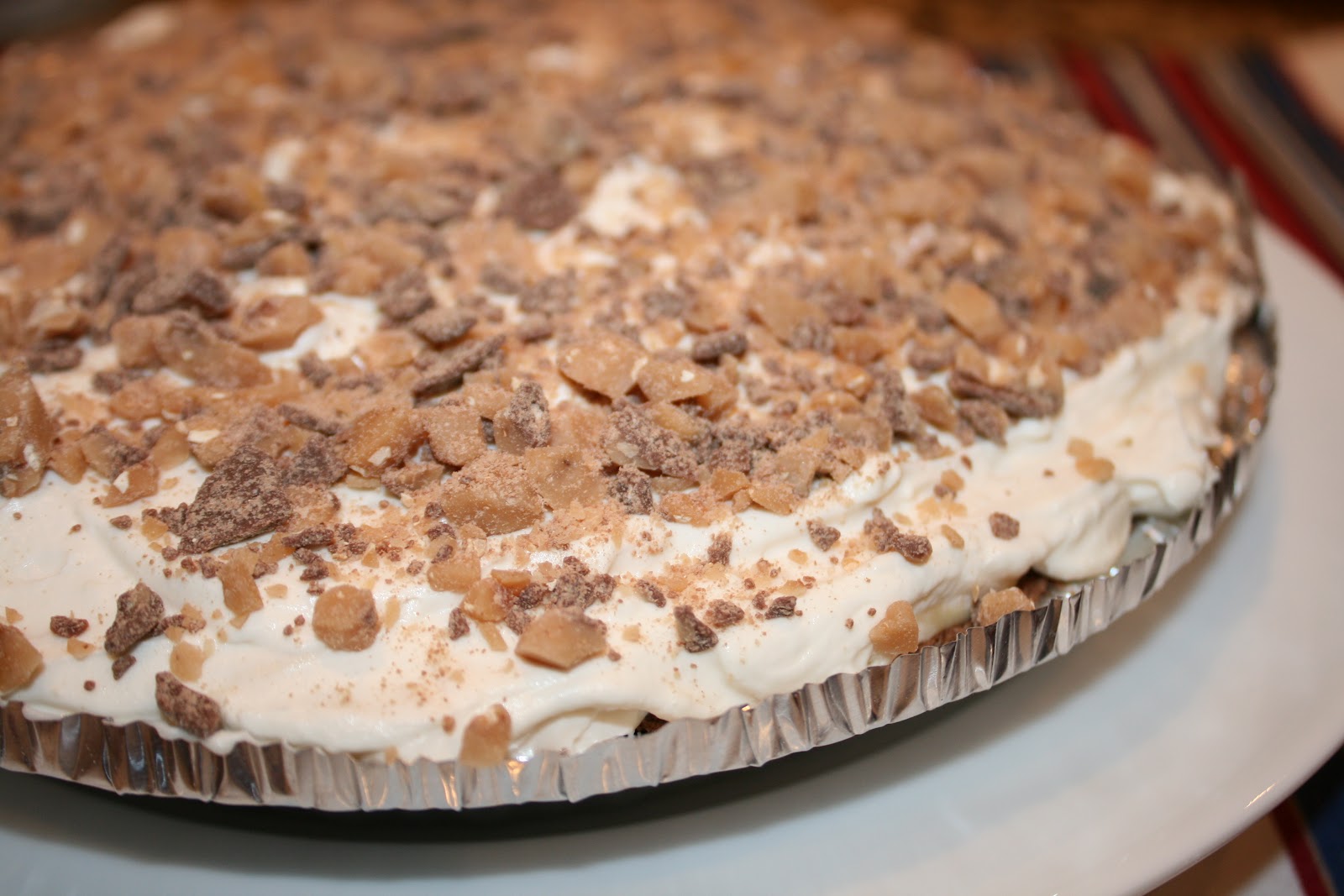 everything to entertain: Banoffee Pie (Dulce de Leche Banana Toffee Pie)